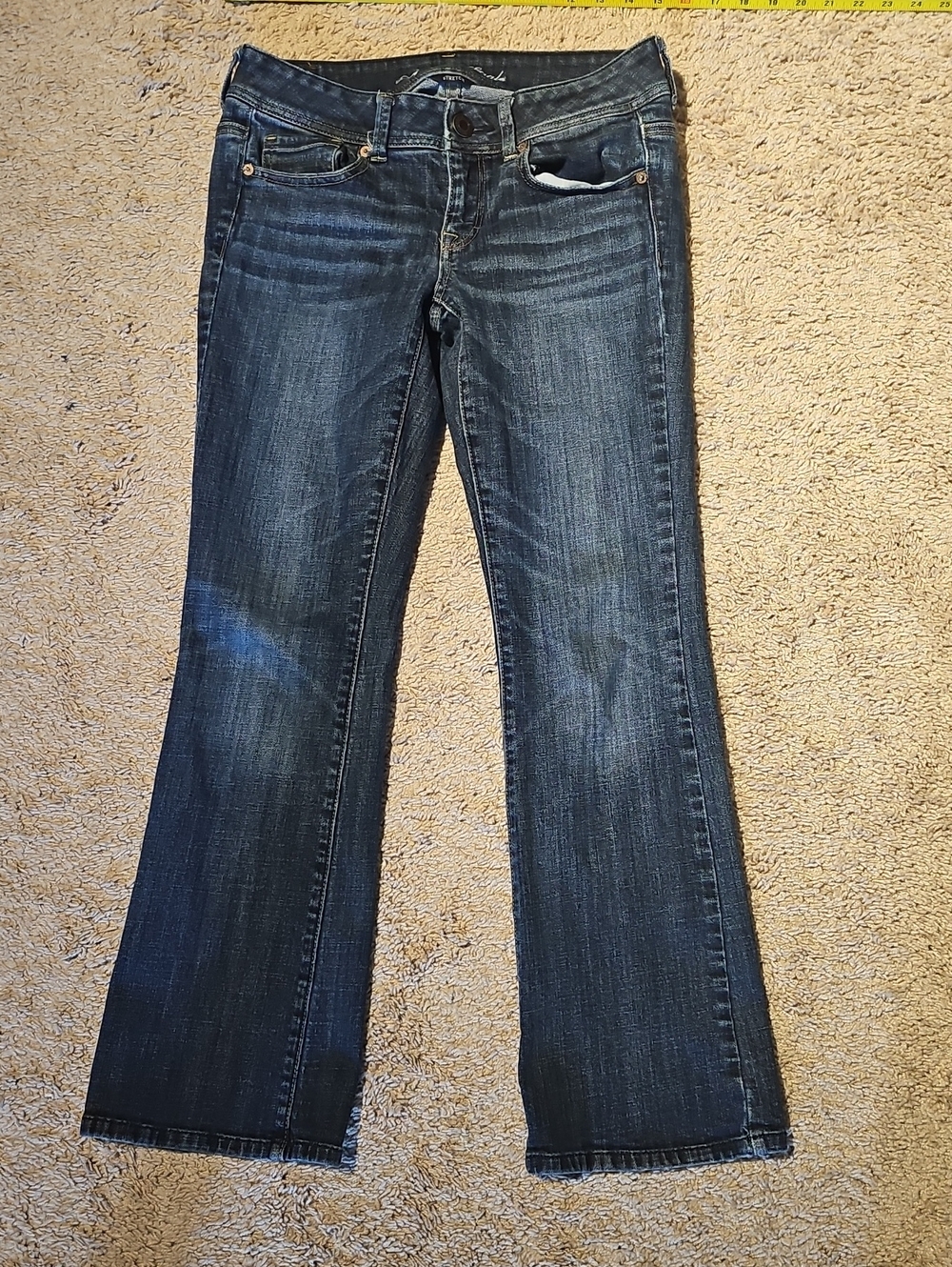 American Eagle Outfitters Dark Blue Flare Jeans